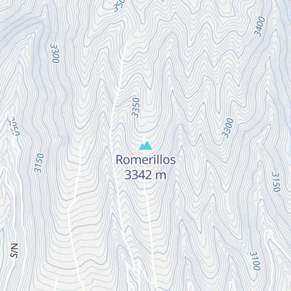 Map of Romerillos