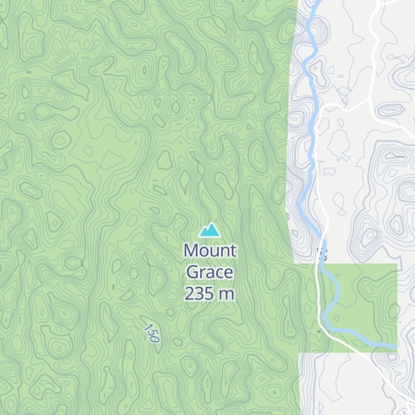 Map of Coffee Walk Mountain