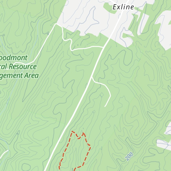 Map of Long Ridge