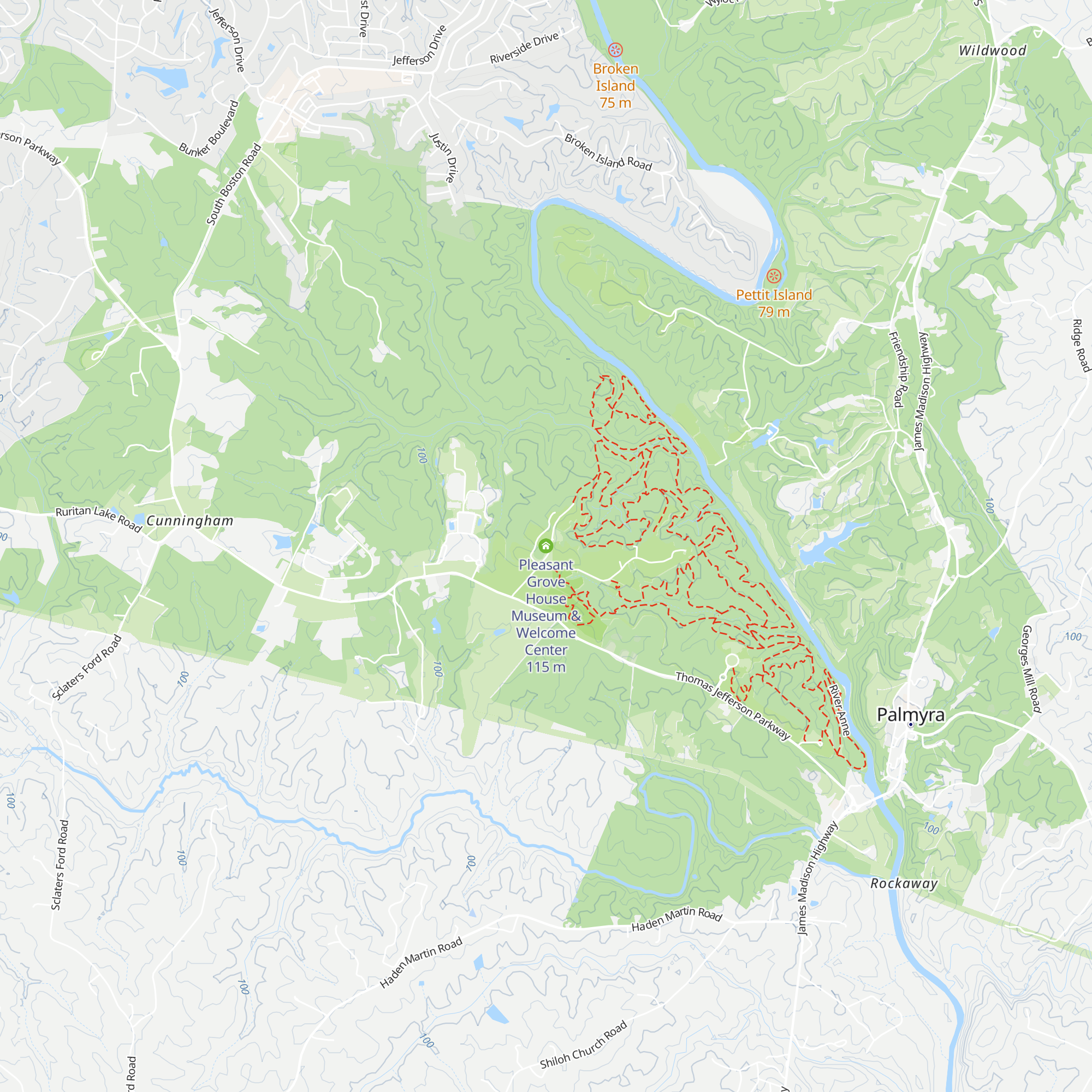 Pleasant Grove House Museum & Welcome Center map