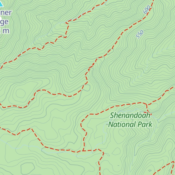 Map of Buck Ridge
