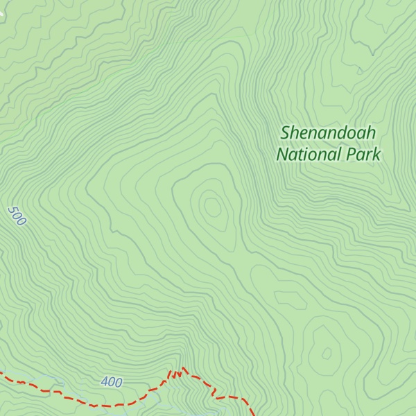 Map of Mathews Arm