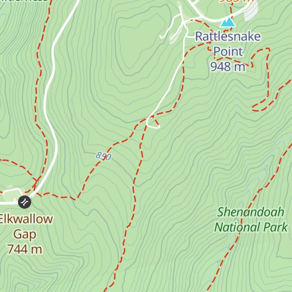 Map of Piney Ridge
