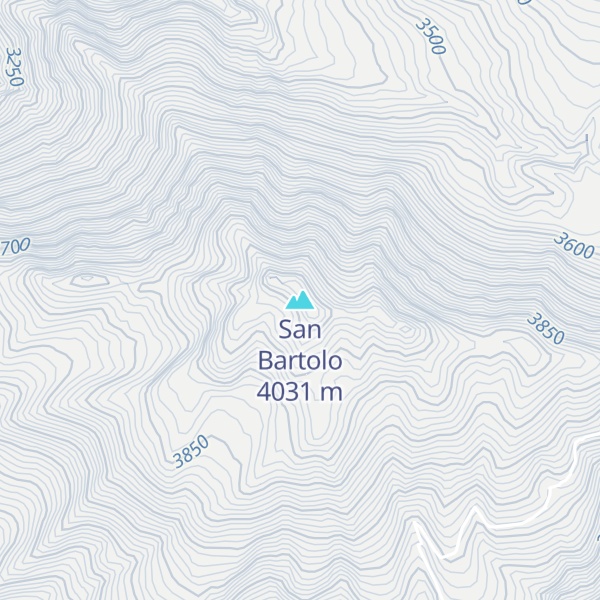 Map of San Bartolo