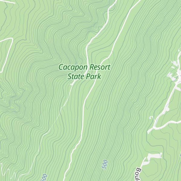 Map of Cacapon 2