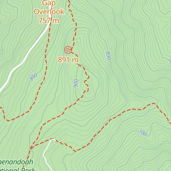 Map of Pass Mountain