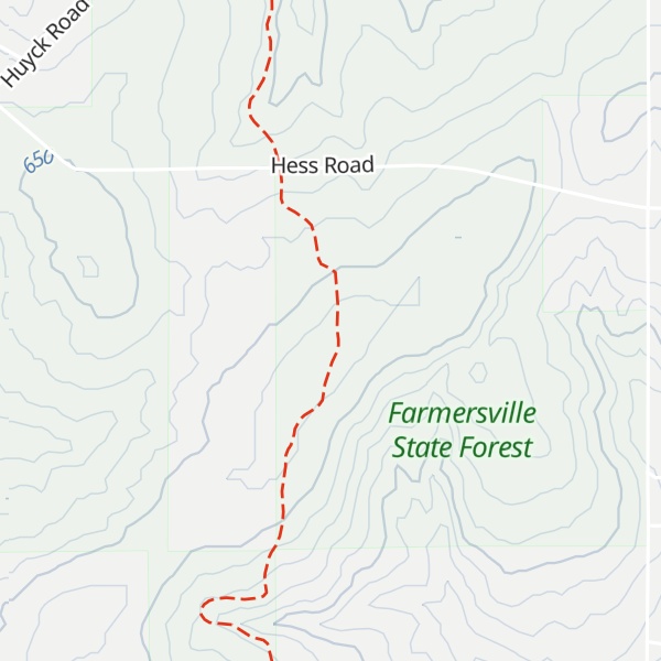 Map of Cream Ridge