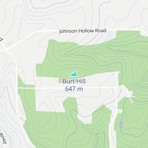 Map of Burt Hill