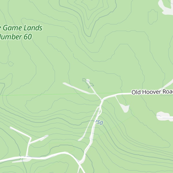 Map of Centre County Highpoint