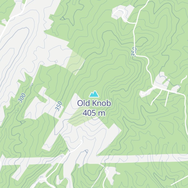Map of Old Knob