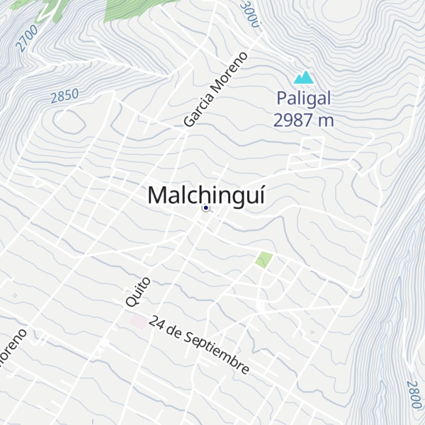 Map of Gobierno Autónomo Decentralizado de Malchinguí