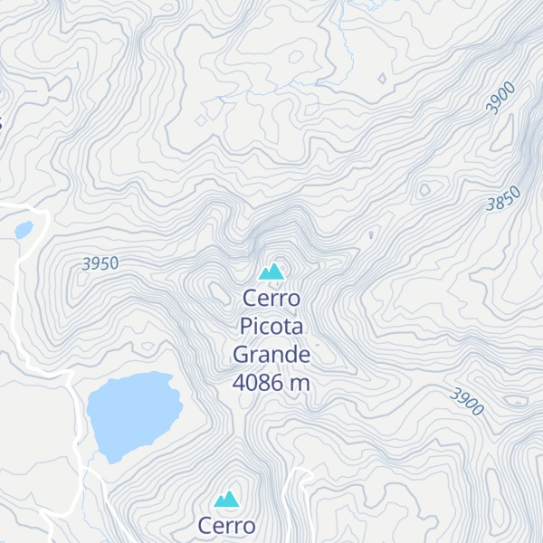 Map of Cerro Picota Grande