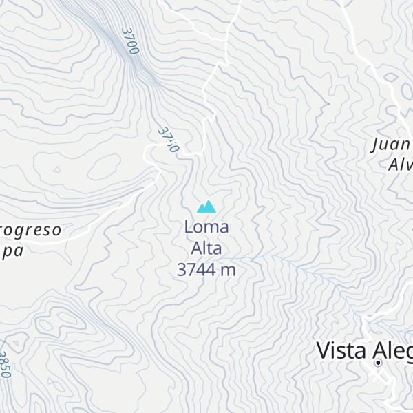 Map of Loma Alta