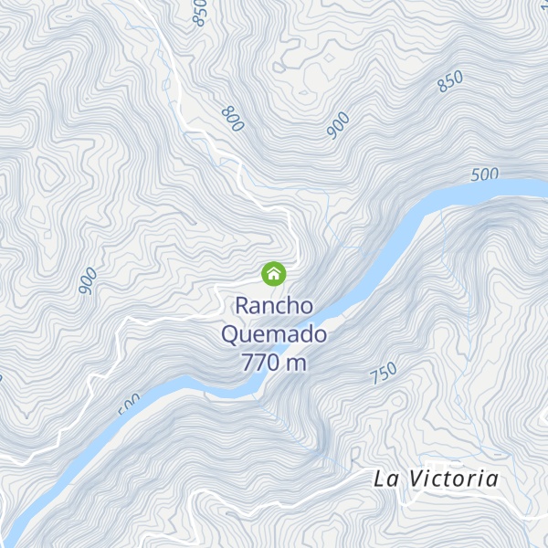 Map of Rancho Quemado