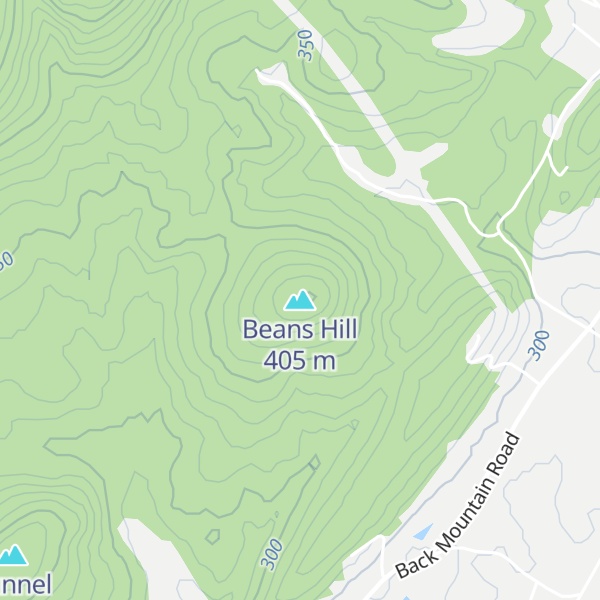 Map of Beans Hill