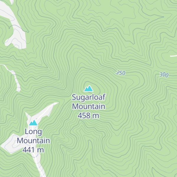 Map of Sugarloaf Mountain
