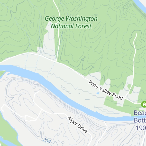 Map of Angler, drifter, paddler