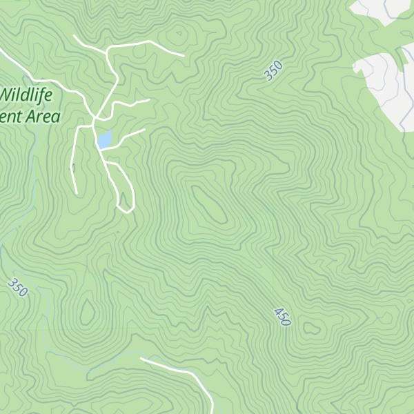 Map of Flattop Ridge