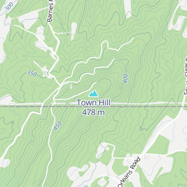Map of Town Hill