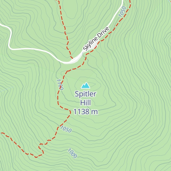 Map of Spitler Hill