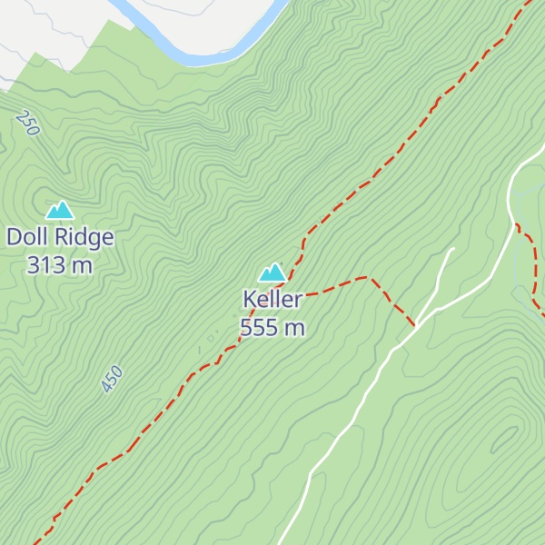 Map of Keller