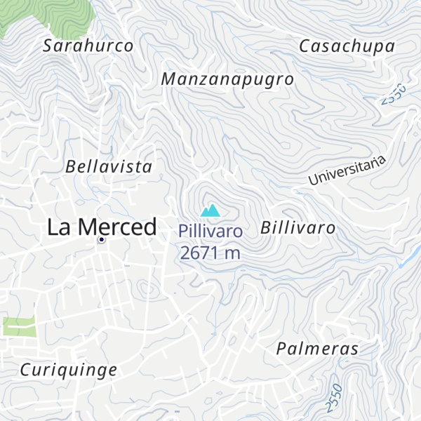 Map of Pillivaro