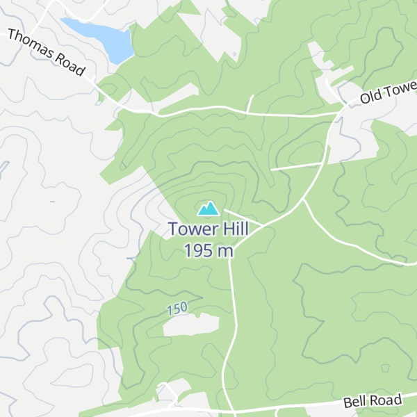 Map of Tower Hill