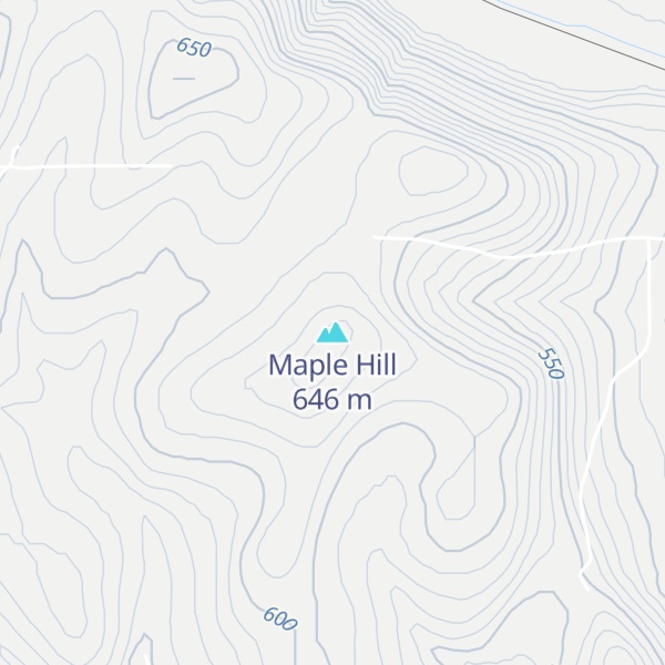 Map of Maple Hill