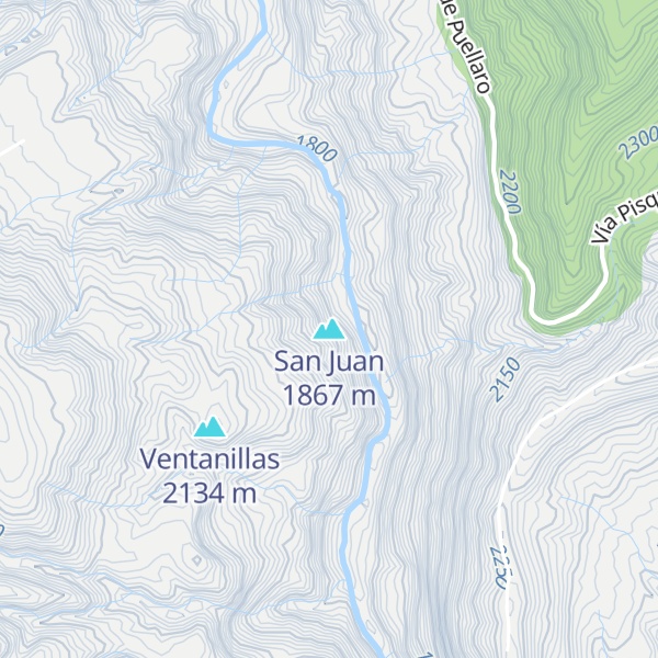 Map of San Juan