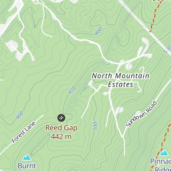 Map of Bear Ridge