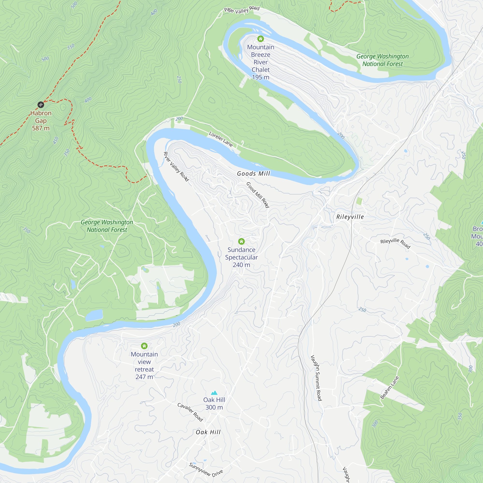 Sundance Spectacular map