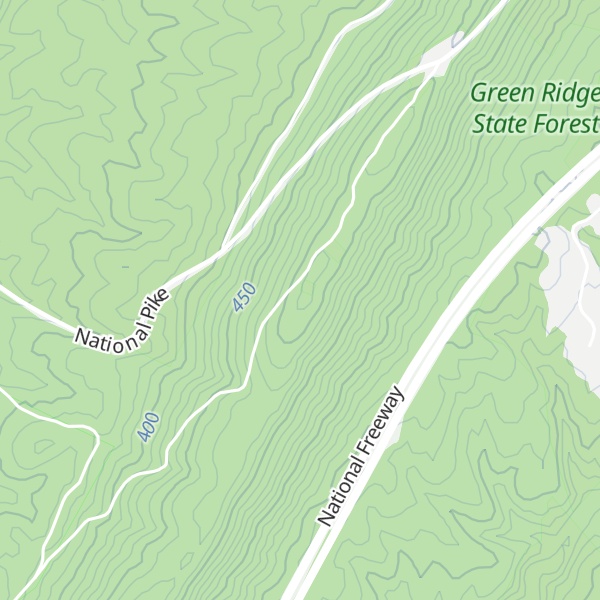 Map of Town Hill