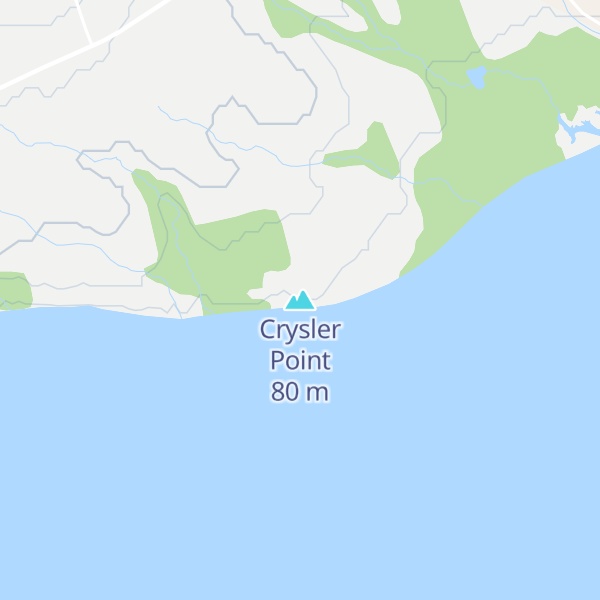 Map of Crysler Point