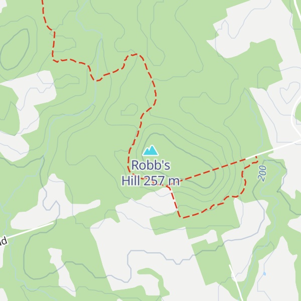 Map of Robb's Hill