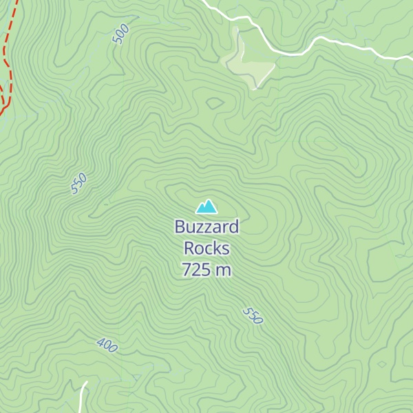 Map of Buzzard Rocks