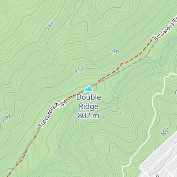 Map of Double Ridge