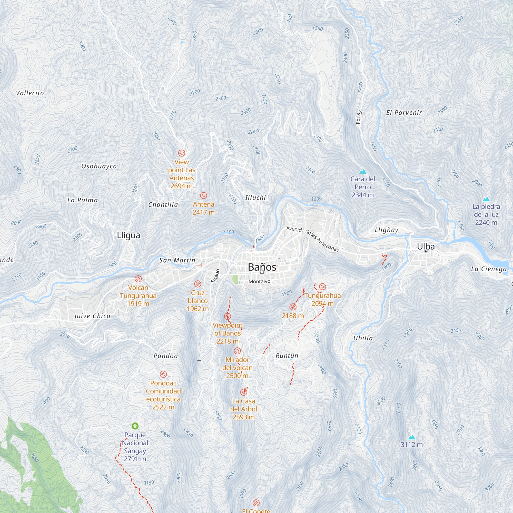 Itur Terminal Terrestre map