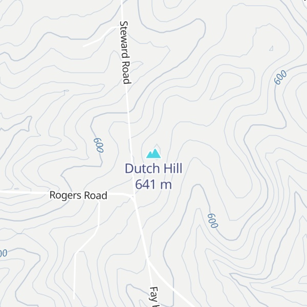 Map of Dutch Hill