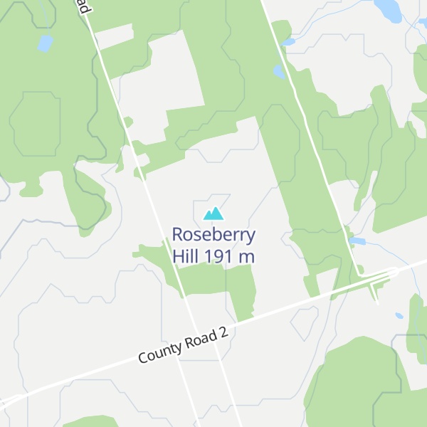 Map of Roseberry Hill