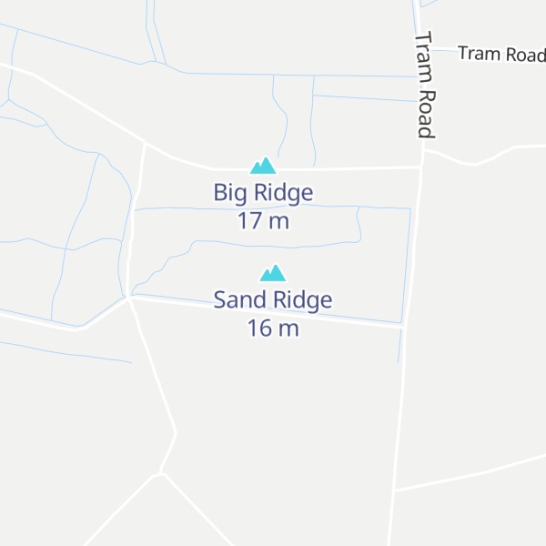 Map of Sand Ridge