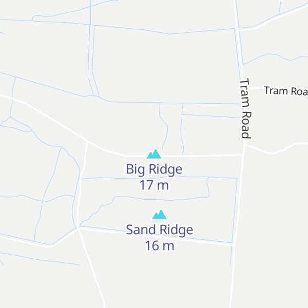 Map of Big Ridge