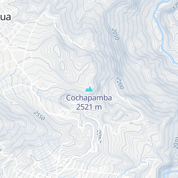 Map of Cochapamba