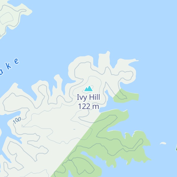 Map of Ivy Hill