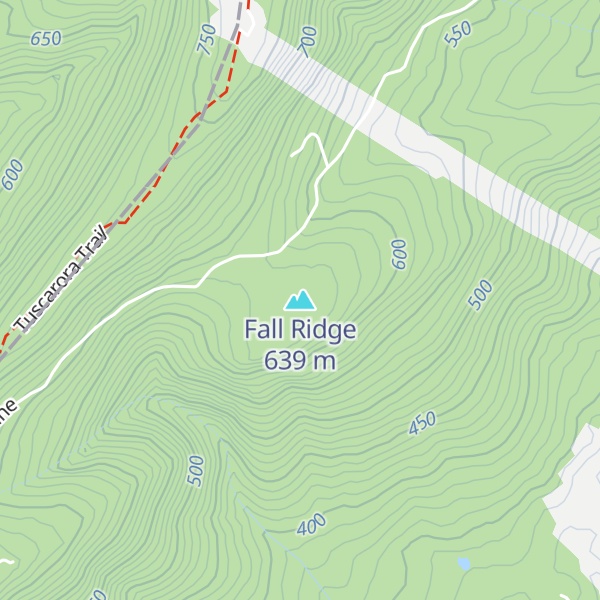 Map of Fall Ridge