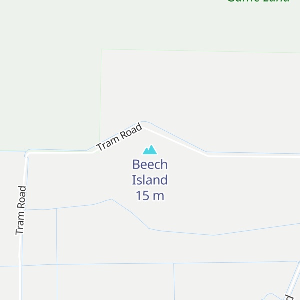 Map of Beech Island