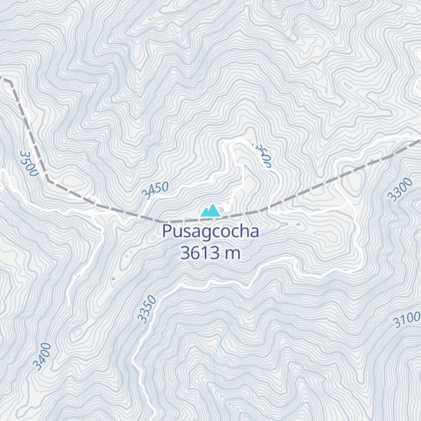 Map of Pusagcocha