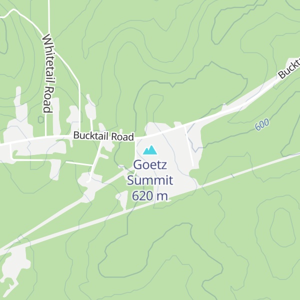 Map of Goetz Summit