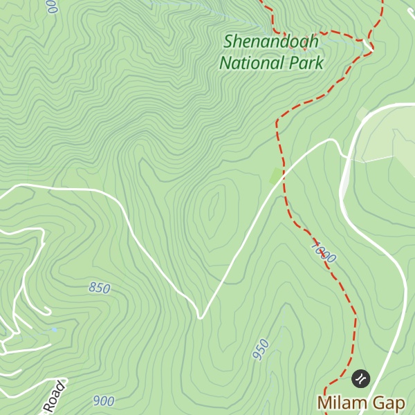 Map of Long Ridge