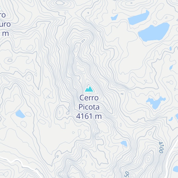 Map of Cerro Picota