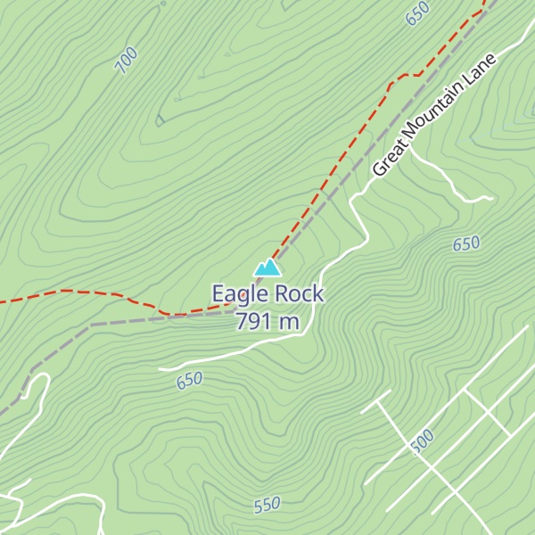 Map of Eagle Rock